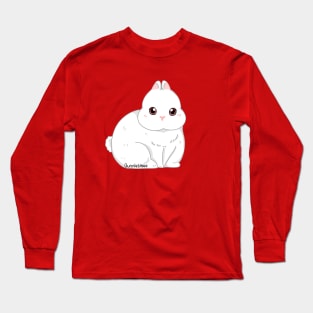 Netherland Dwaft Red Eye White . Bunniesmee Long Sleeve T-Shirt